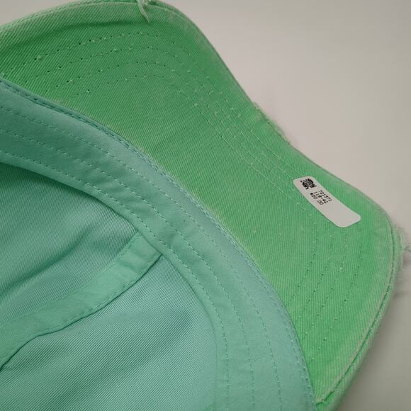 Idaho Strapback Mesh Back Trucker Hat Green One Size C.C Pony Caps W/Tags - Picture 9 of 11